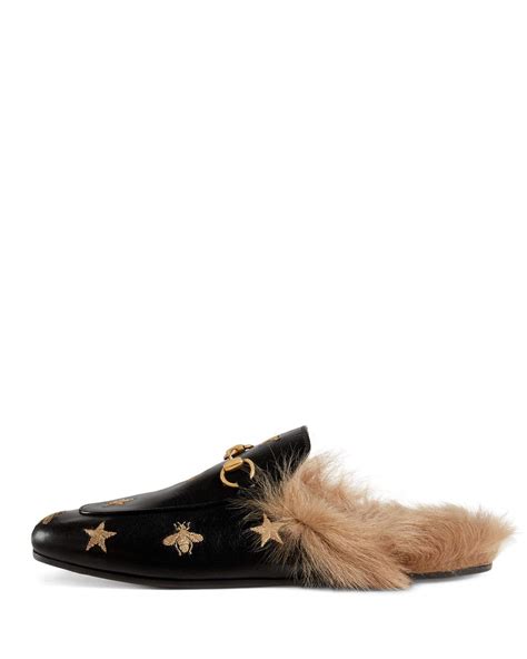 gucci princetown mule fur|Gucci princetown mule outfits.